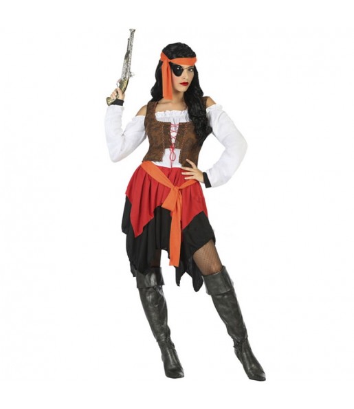 Costume da Pirata di lusso per donna