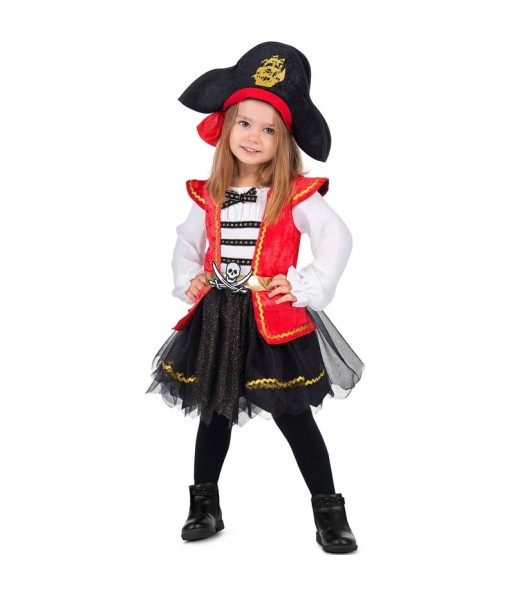 Costume da Pirata dei Caraibi per bambina