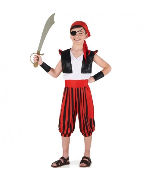 Costume da Pirata Isola delle Tartarughe per bambino