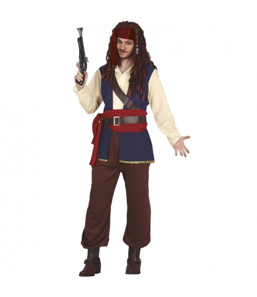 Costume da Pirata Sparrow per uomo