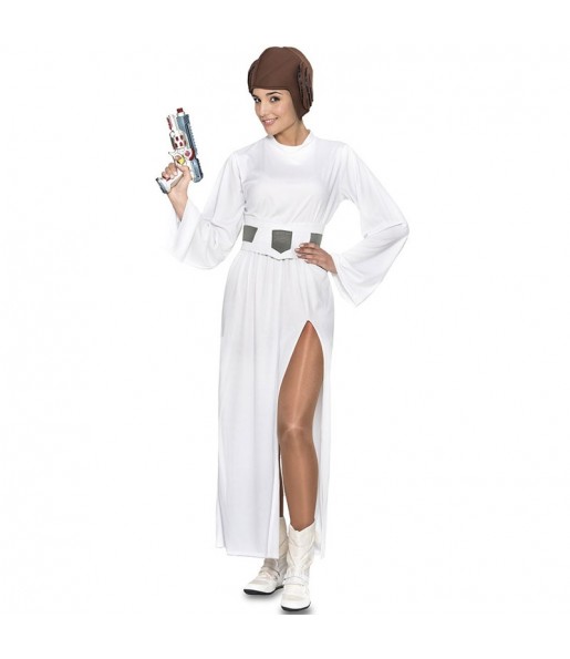 Costume da Principessa galattica Leia per donna