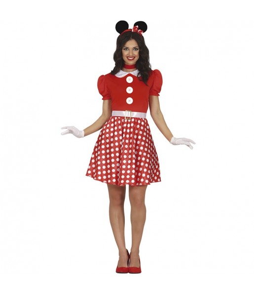 Costume da Minnie Mouse Fancy per donna