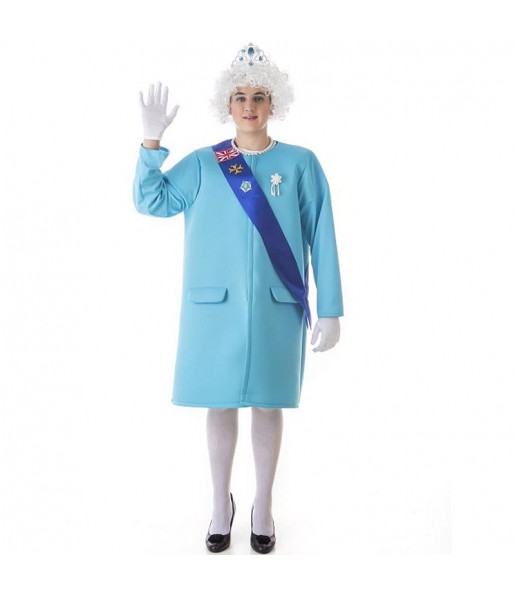 Costume da Regina Elisabetta II per uomo