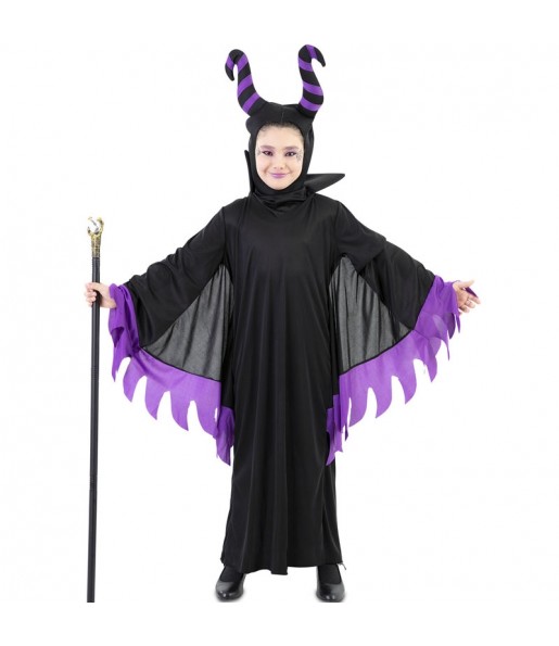 Costume da Regina Maleficent per bambina