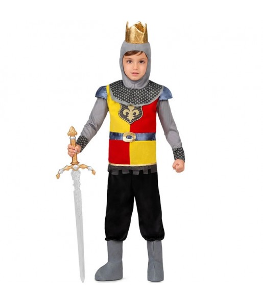 Costume da Re medievale deluxe per bambino