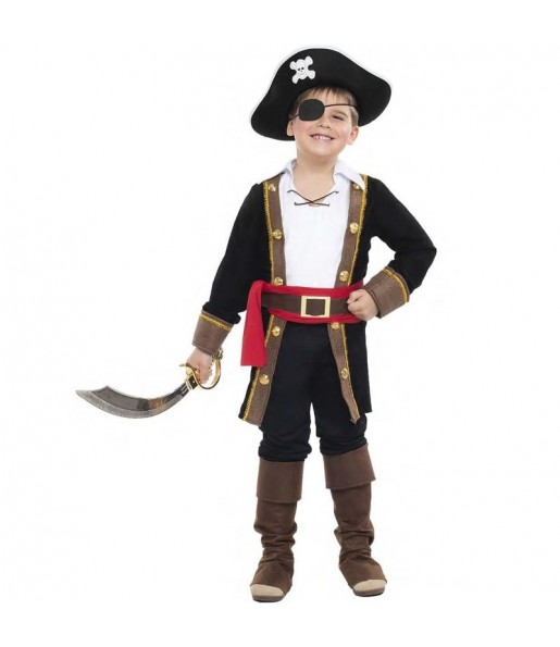 Costume da Re dei pirati per bambino