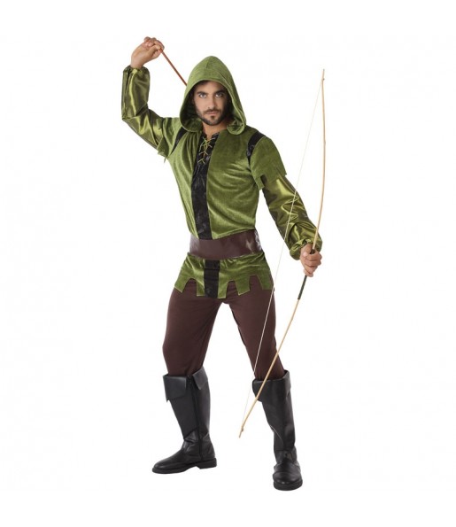 Travestimento Arciere Robin Hood adulti per una serata in maschera