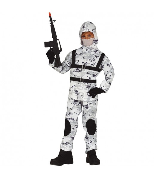 Costume da Soldato artico per bambino