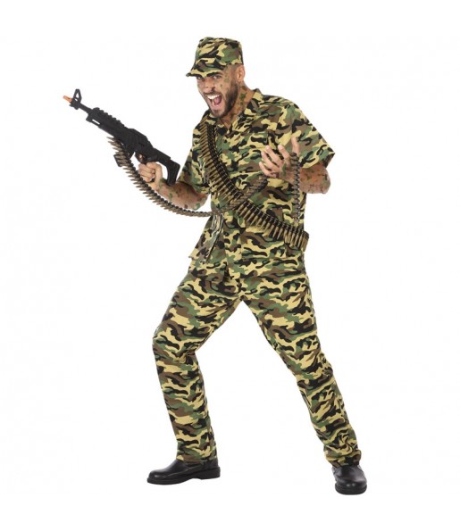 Costume da Soldato militare per uomo