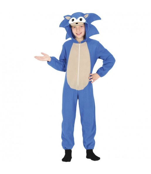 Costume da Sonic Kigurumi per bambino