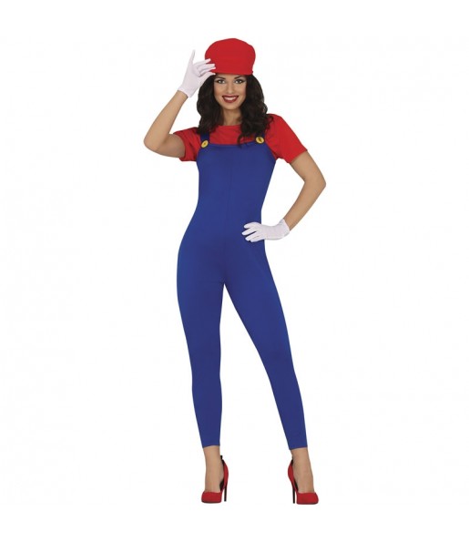 Costume da Super Mario classico per donna