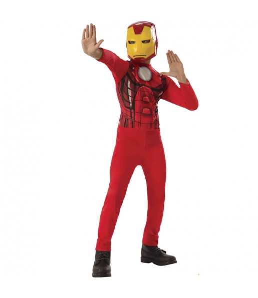 Costume da Supereroe Iron Man classico per bambino