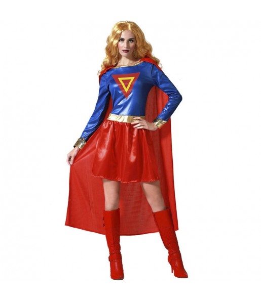 Costume da Supereroina del fumetto per donna