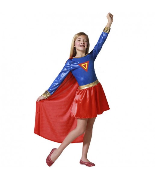 Costume da Supereroina da fumetto per bambina