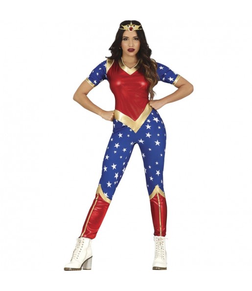 Costume da Supereroina Wonder Woman per donna