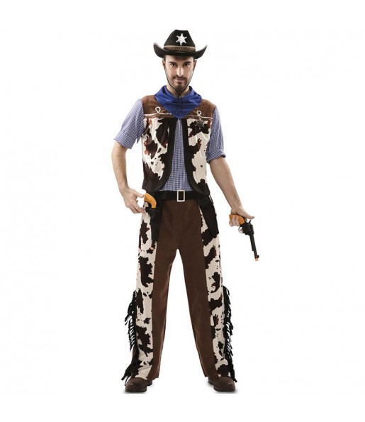 Costume da Cowboy cannoniere per uomo