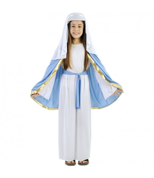 Costume da Vergine Maria portale di Betlemme per bambina
