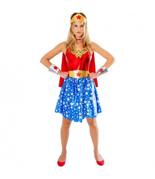 Costume da Wonder Woman classica per bambina