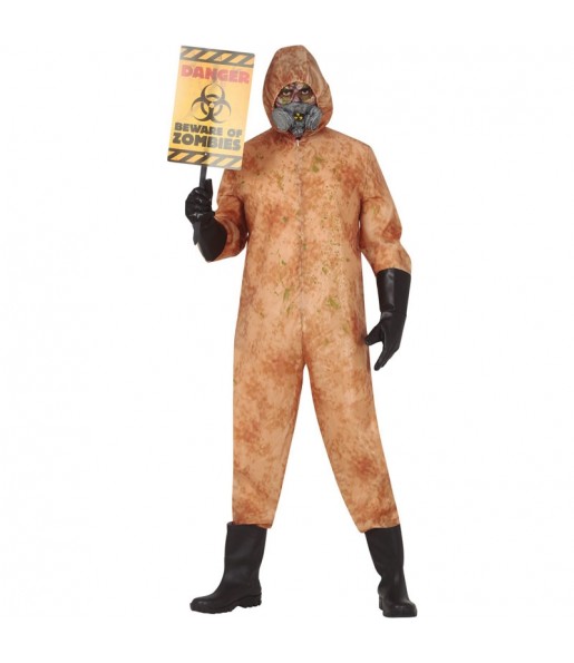 Costume da Zombie nucleare per uomo