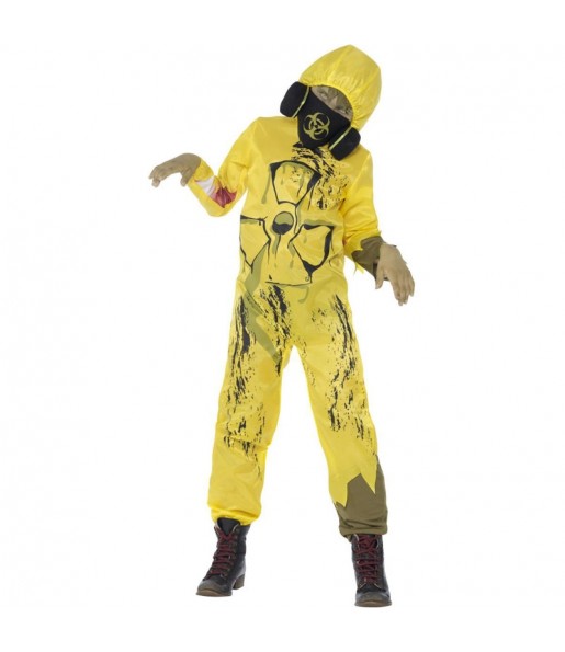 Costume da zombie radioattivo per bambino