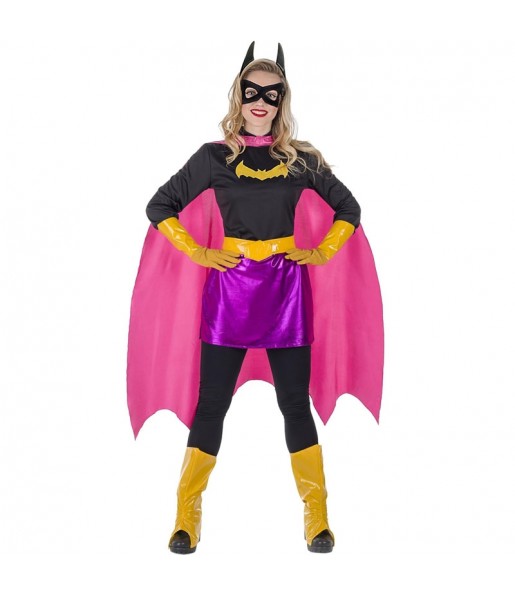 Travestimento Supereroina Pipistrello donna per divertirsi e fare festa