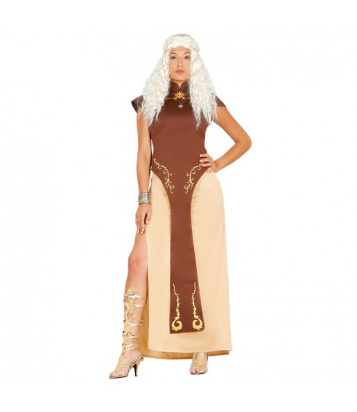 Travestimento Daenerys Targaryen Game of Thrones donna per divertirsi e fare festa del Medievo