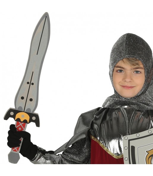 Il più divertente Spada soldato medievale in gomma eva per bambini per feste in maschera