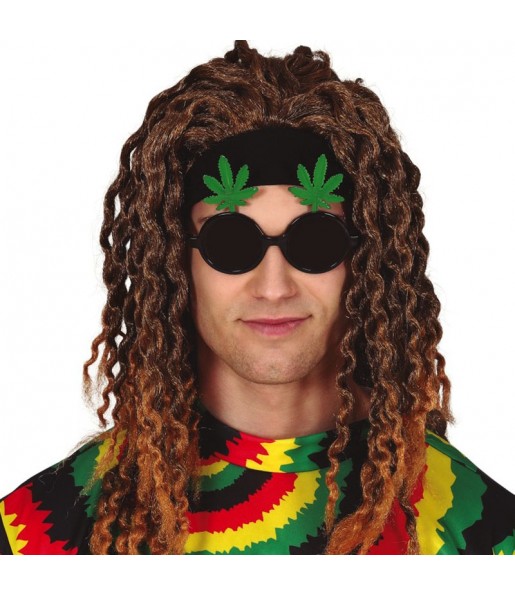 Occhiali per la marijuana per completare il costume