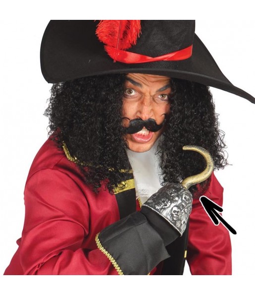 Il più divertente Uncino Capitan pirata per feste in maschera