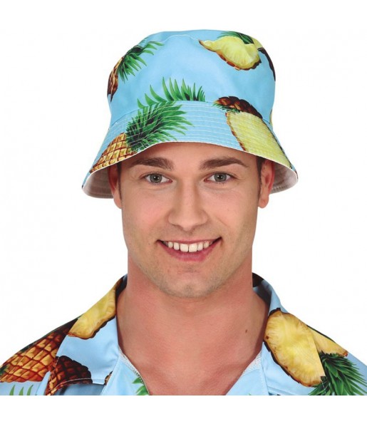 Cappello hawaiano con ananas per completare il costume