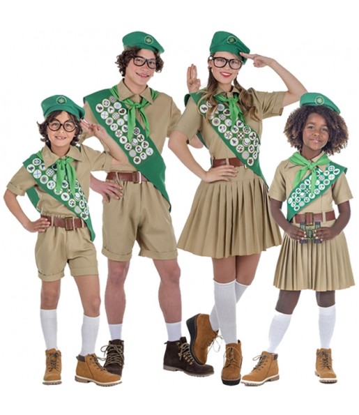 Costumi Boy Scout per gruppi e famiglie