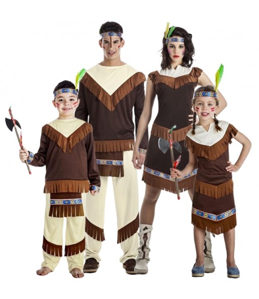 Costumi Indiani Tahoe per gruppi e famiglie