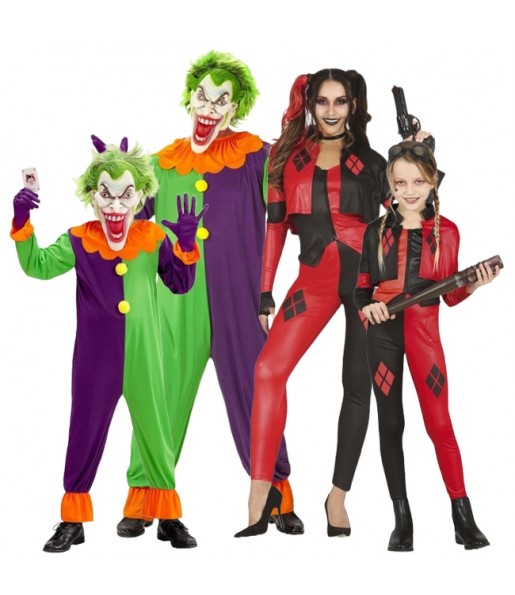Costumi Joker, i cattivi per gruppi e famiglie