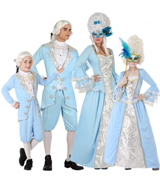 Costumi Veneziani dell\'Epoca Blu per gruppi e famiglie