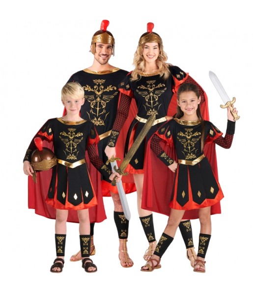Costumi Centurioni romani per gruppi e famiglie