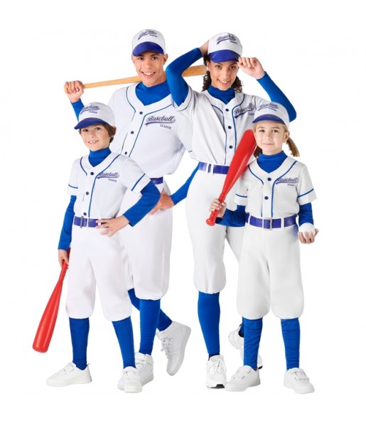 Costumi Giocatori di baseball per gruppi e famiglie