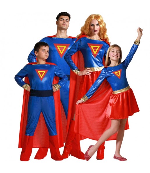 Costumi Supereroi dei fumetti per gruppi e famiglie