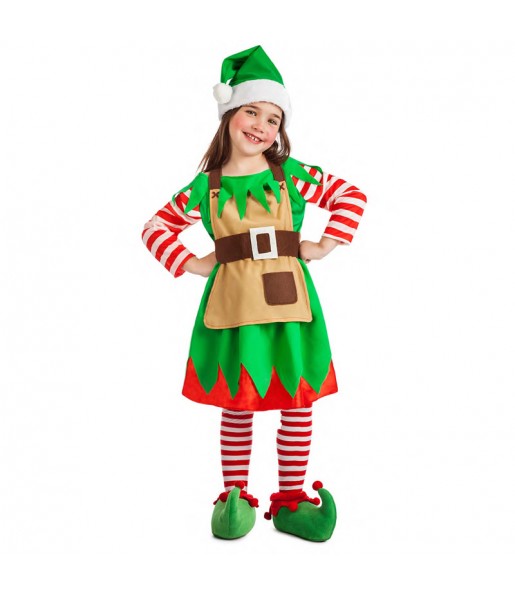 Travestimento Elfa di Natale bambina che più li piace