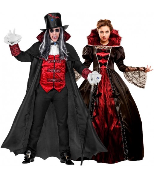 Costumi di coppia Vampiri deluxe