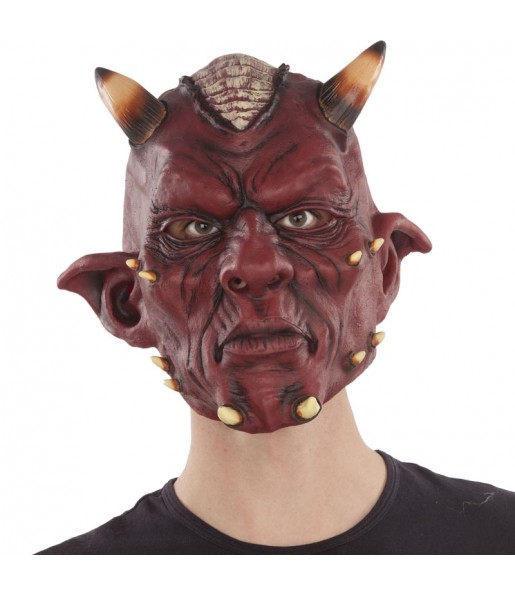 Maschera satana demone per poter completare il tuo costume Halloween e Carnevale