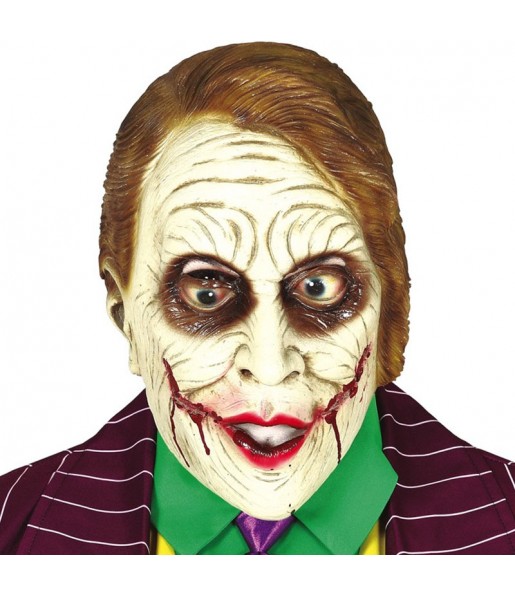 Maschera Joker Batman per poter completare il tuo costume Halloween e Carnevale