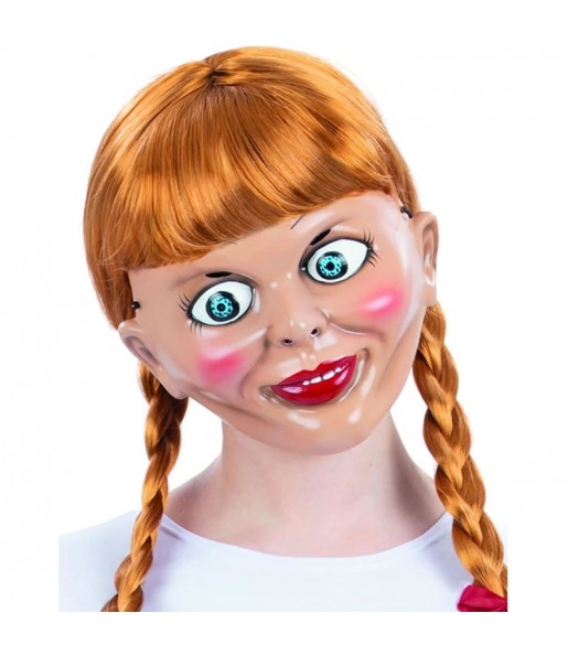 Maschera bambola Annabelle per completare il costume di paura