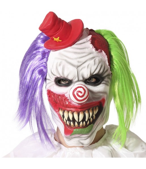 Maschera da clown dell'orrore