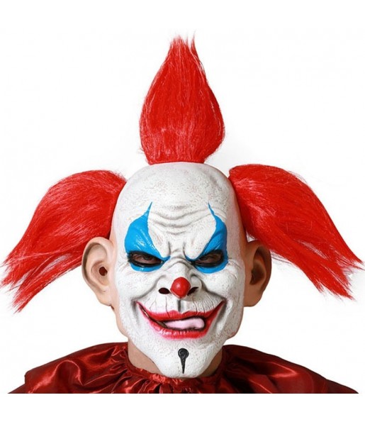 Maschera da clown malvagio per completare il costume di paura