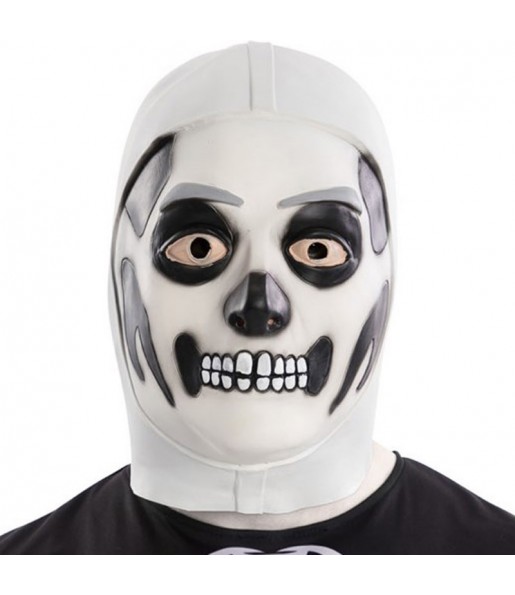 Maschera Skull Trooper di Fortnite per poter completare il tuo costume Halloween e Carnevale