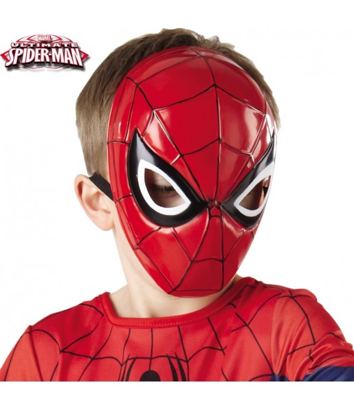 Maschera Spiderman per bambini per poter completare il tuo costume Halloween e Carnevale