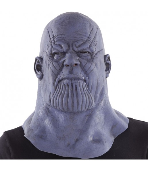 Maschera Thanos per adulti per poter completare il tuo costume Halloween e Carnevale