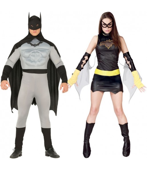 L'originale e divertente coppia di Batman e Batgirl per travestirsi con il proprio compagno