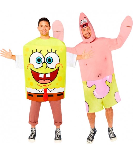 Costumi di coppia Sponge Bob e Patrick