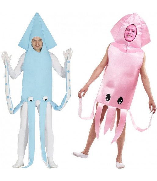 Costumi di coppia Calamari